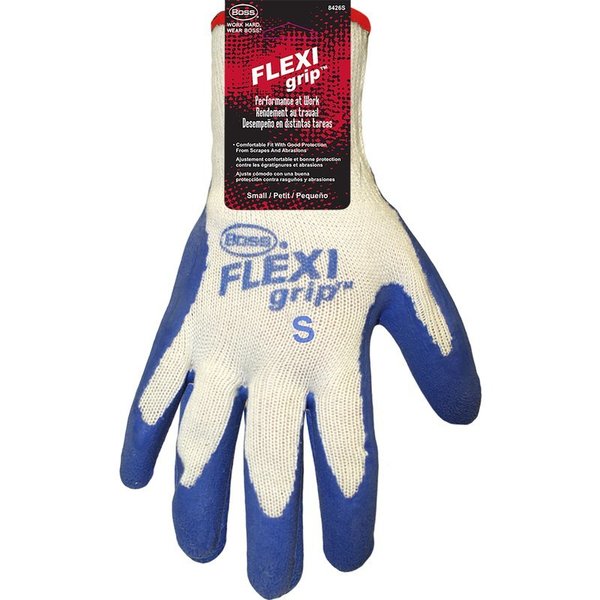 Boss Glove Flexi-Grip Latex Palm S 8426S